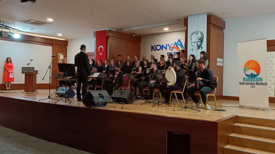 Halk Eğitim Merkezi'nin Türk Müziği Konseri